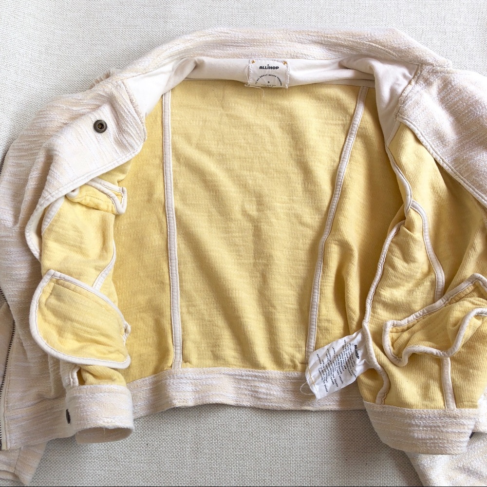 Anthropologie Allihop Cotton Moto Jacket - Picture 6 of 8